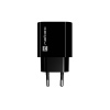 Universální nabíječka Natec RIBERA 18W, 1X USB-A,černá