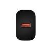 Universální nabíječka Natec RIBERA 18W, 1X USB-A,černá