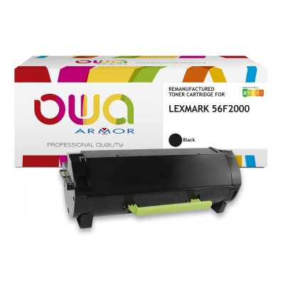 OWA Armor toner kompatibilní s Lexmark 56F2000, černá/black,6000str.