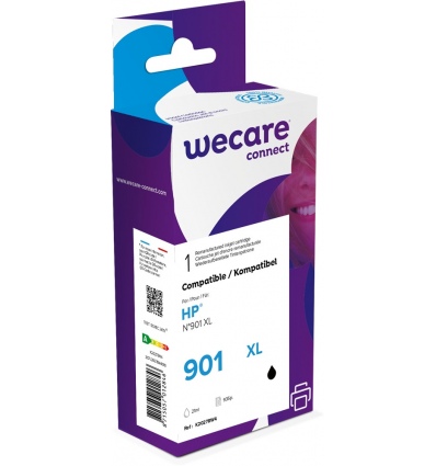 WECARE ARMOR ink kompatibilní s HP CC654AE , černá/black