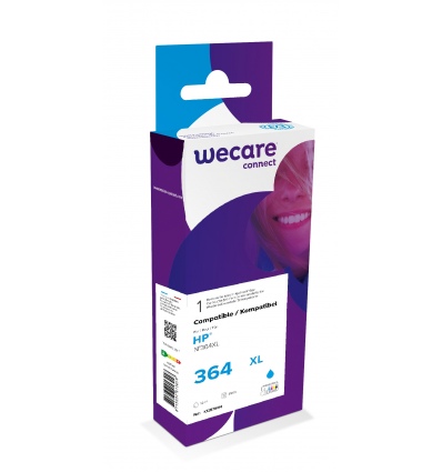 WECARE ARMOR ink kompatibilní s HP CB323EE, modrá/cyan