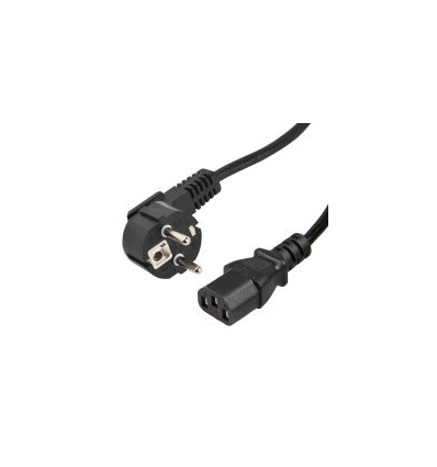 Kabel síťový PC k AC adaptéru 3 žilový 230V - 1m