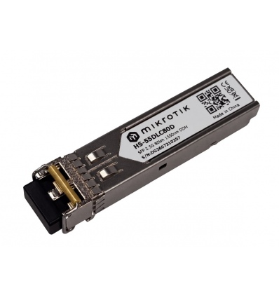 MikroTik HS-55DLC80D, SFP 1.25G/2.5G SM 80km 1550nm