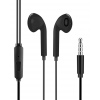 OBAL:ME Drátová Sluchátka 3.5mm Jack Black