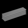ARCTIC Thermal pad TP-4 (120x20mm, 1.0mm - 4 Pack) - prémiová teplovodivá podložka pod chladič balen