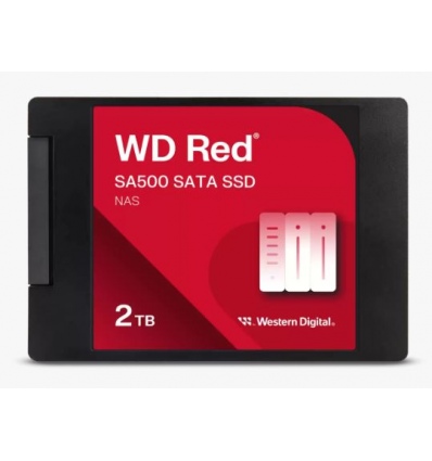 WD Red SA500 POWERED BY SANDISK/2TB/SSD/2.5"/SATA/5R