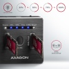 AXAGON ADSA-M2C, USB-C 10Gbps dokovací stanice pro 2× M.2 NVMe SSD s funkcí klonování