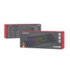 Herní mechanická klávesnice Genesis THOR 404/RGB/Outemu Peach Silent/Drátové USB-A/US layout/Černá