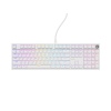 Herní mechanická klávesnice Genesis THOR 404/RGB/Outemu Peach Silent/Drátové USB-A/US layout/Bílá