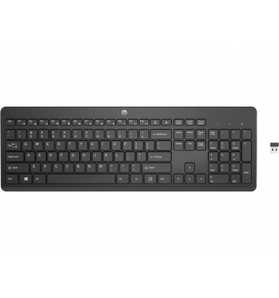 HP 230/Bezdrátové USB/CZ layout/Černá