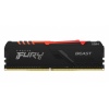 Kingston FURY Beast/DDR4/16GB/3200MHz/CL16/2x8GB/RGB/Black
