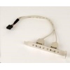 GEMBIRD záslepka s 2x USB 2.0