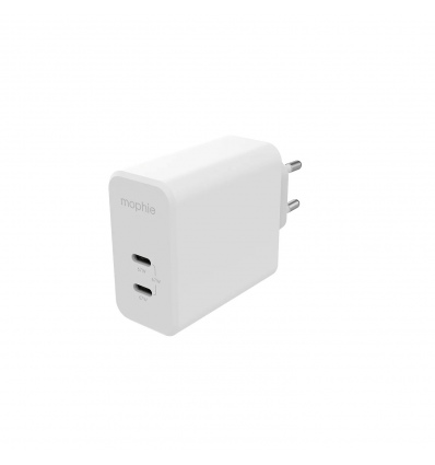 Mophie síťový adaptér GaN, USB-C/PD - 67W - bílá
