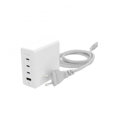 Mophie síť. adaptér GaN, USB-C/PD/HUB,120W - bílá
