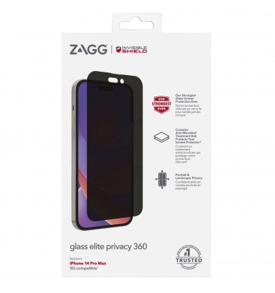 ZAGG Invisible Shield Elite Privacy 360 sklo iPhone 14 Pro Max