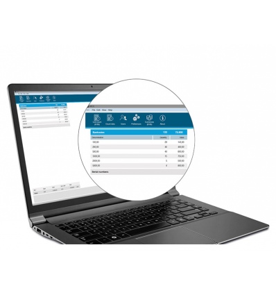 Software SAFESCAN MCS Počítání peněz