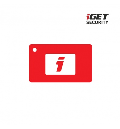 iGET SECURITY MP22 - RFID karta k klávesnici MP13 pro alarm M6-4G, minimální rozměry