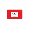 iGET SECURITY MP22 - RFID karta k klávesnici MP13 pro alarm M6-4G, minimální rozměry
