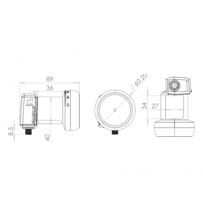 LNB Inverto HOME PRO Universal Single