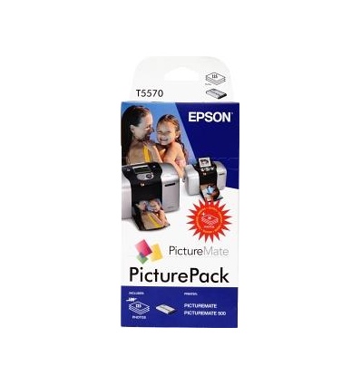 Picturemate 135xphoto-paper, 6 colour ink.(T5570)