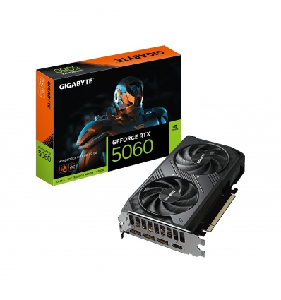 Gigabyte GeForce RTX 5060 WINDFORCE MAX V2/Gaming/OC/8GB/GDDR7