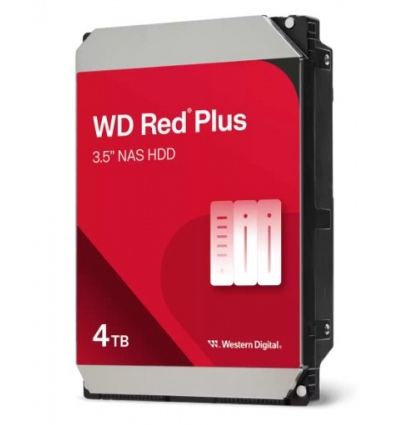 HDD 4TB WD40EFZZ Red Plus 128MB SATAIII 5400rpm