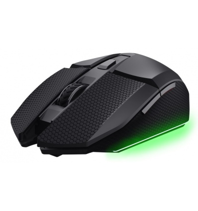 Trust GXT122 FELOX+/Herní/Optická/Pro praváky/10 000 DPI/USB+BT/Černá