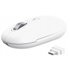 Trust Seron Slim/Kancelářská/Optická/3 200 DPI/USB+BT/Bílá