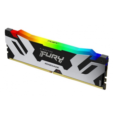 Kingston FURY Renegade/DDR5/16/7200MHz/CL38/1x16GB/RGB/Black/Silv