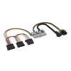 AKASA adaptér 200W DC pro DC ATX power