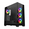 FSP M340-BA/Midi Tower/Transpar./Černá