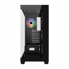 FSP M340-BA/Midi Tower/Transpar./Černá