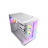 FSP M580-WA/Midi Tower/Transpar./Bílá