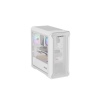 Počítačová skříň Genesis IRID 503 ARGB LITE/Mini Tower/Transpar./Bílá