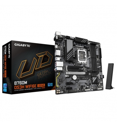 GIGABYTE B760M DS3H WIFI6E GEN5/LGA 1700/mATX