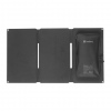 Sandberg Solar Charger 30W USB/USB-C/DC, skládací solární nabíječka, černá