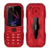 EVOLVEO MaxPhone A1, tlačítkový Dual SIM telefon, červený