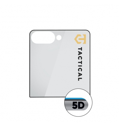 Tactical Glass Shield 5D sklo pro Samsung Galaxy Z Flip 8 Black (Vnější)