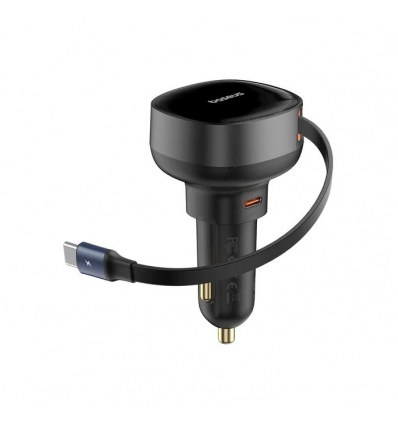 Baseus Enjoyment Pro Nabíječka do Auta USB-C 60W Cluster Black