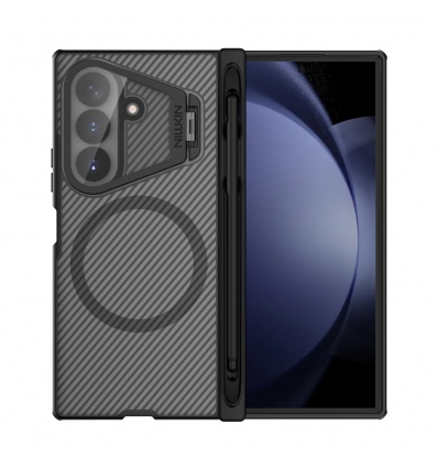 Nillkin CamShield Prop Magnetic Pen Slot (Transp. Lens) Zadní Kryt pro Samsung Galaxy Z Fold 8 Ultra