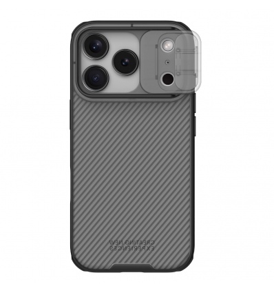 Nillkin CamShield PRO Zadní Kryt pro Apple iPhone 17 Pro/18 Pro Transparent Black