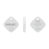 EVOLVEO TrackTag, Bluetooth lokátor s Apple Find My, bílý