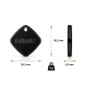 EVOLVEO TrackTag, Bluetooth lokátor s Apple Find My, černý