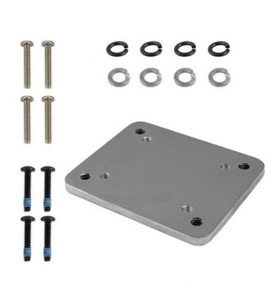 RAM 2.10" X 2.60" BACKING PLATE W/ HARDWARE