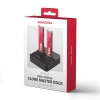 AXAGON ADSA-M2C22L, USB-C 20Gbps dokovací stanice pro 2× M.2 NVMe SSD s funkcí klonování