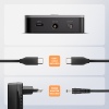 AXAGON ADSA-M2C22L, USB-C 20Gbps dokovací stanice pro 2× M.2 NVMe SSD s funkcí klonování