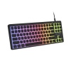 Mechanická herní klávesnice Genesis THOR 430 TKL/Drátové USB-A/US/Černá