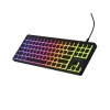 Mechanická herní klávesnice Genesis THOR 430 TKL/Drátové USB-A/US/Černá