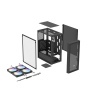 PC skříň Fury SHOBO SH8F, ARGB , Midi Tower, Černá