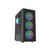 PC skříň Fury SHOBO SH8F, ARGB , Midi Tower, Černá